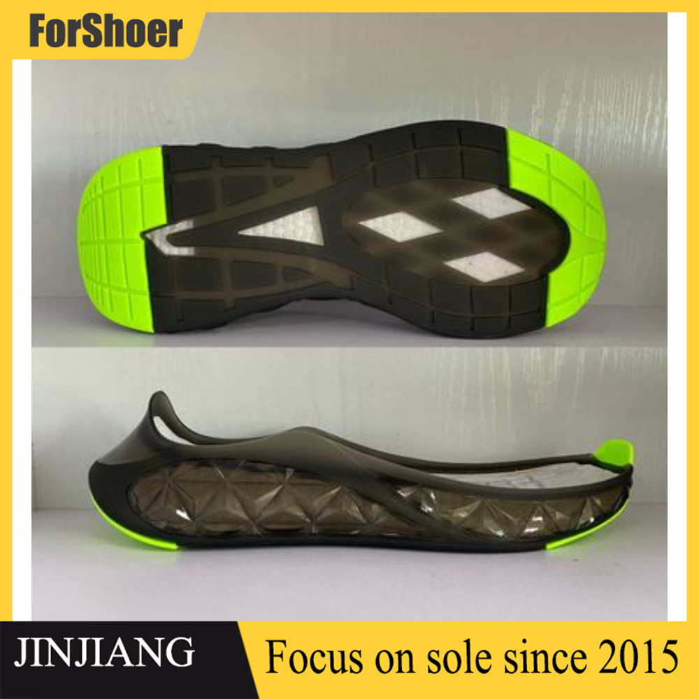 Eco-Friendly Materials Comfort Outdoor Walking Outsole Unisex EVA TPU Sole