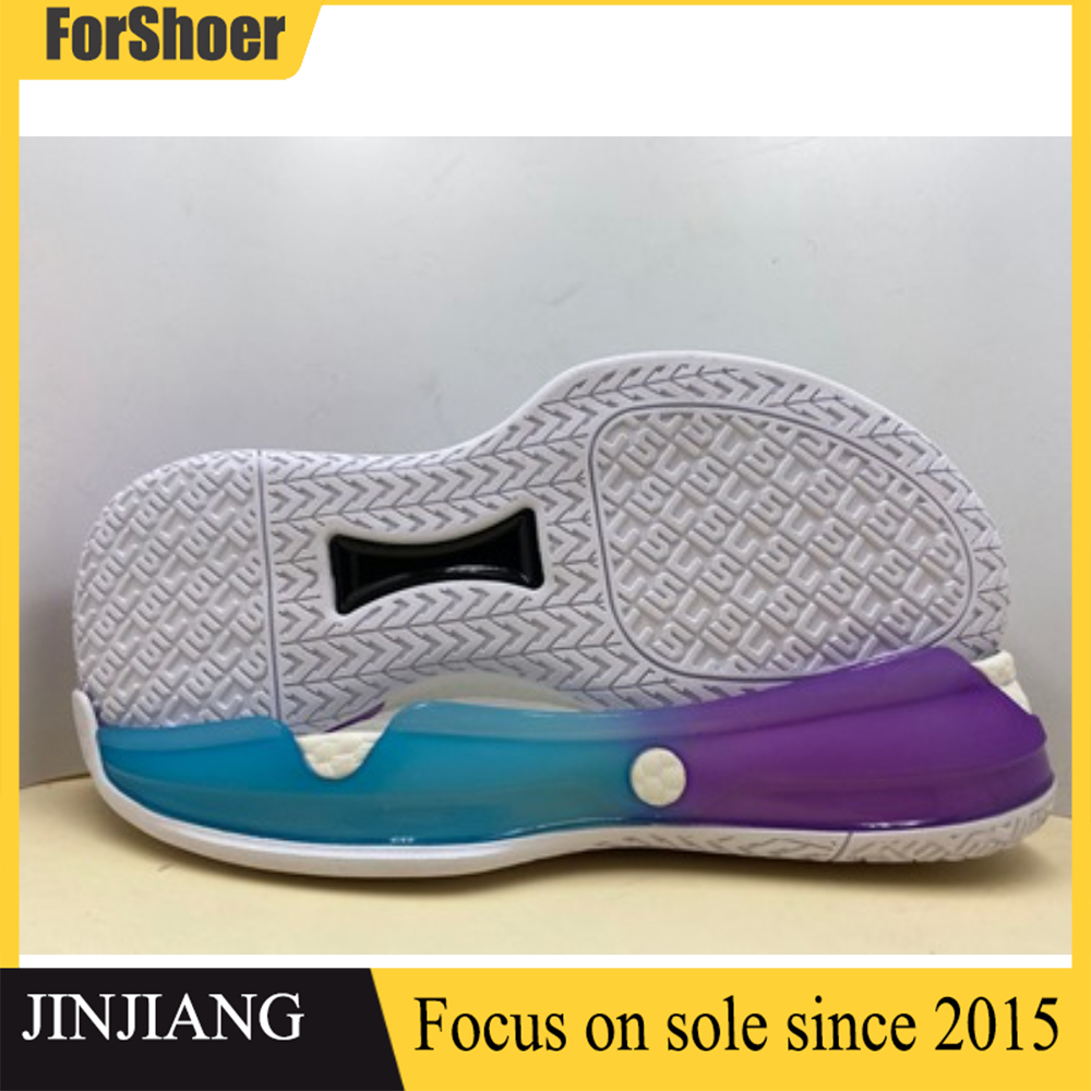Factory Manufacturer Soft Basketball Shoe Soles Outsole Wear-resistant Custom Shoe Soles Sport Shoe