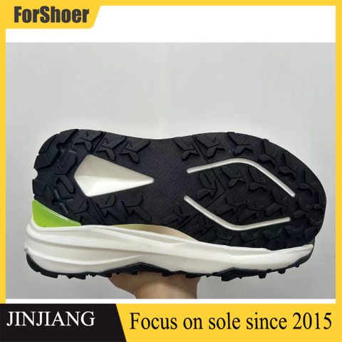 Wholesale Customized Breathable Non-slip Sneakers TPU Sole High Elastic Men's Casual Sole