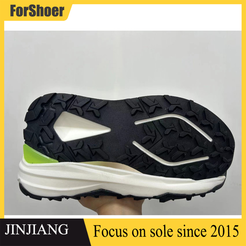 Wholesale Customized Breathable Non-slip Sneakers TPU Sole High Elastic Men's Casual Sole