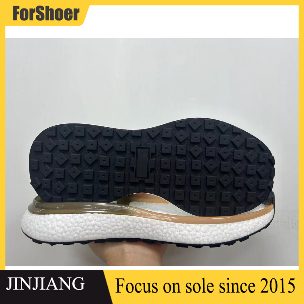 TPU Popcorn Light Weight Eco-Friendly Shoe Soles for Man and Women Sport Running Training Shoes Sole