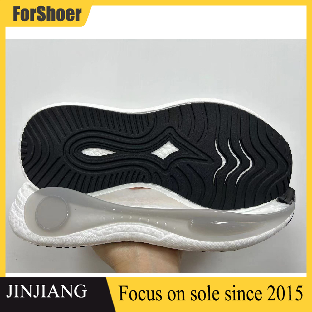  Men's Sports Shoes Sole Anti-slip Rubber Shoe Soles Shock Absorption Popcorn Soles