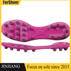 Football Shoe Sole Soft Material Unisex Soccer Training Shoes Rubber/TPU Outsole