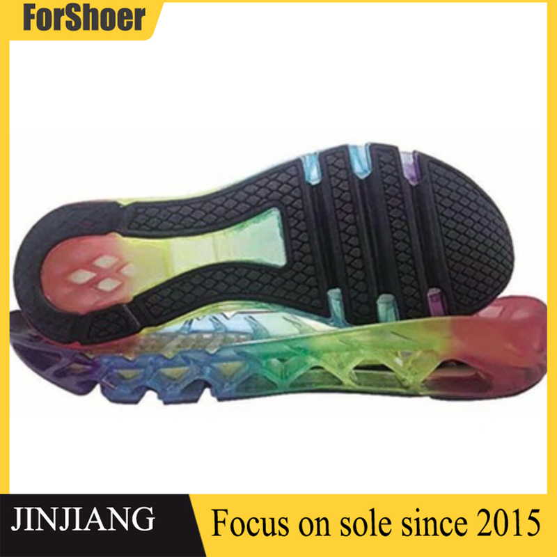 TPU Men'S Sneaker With Transparent Blade Air Sole