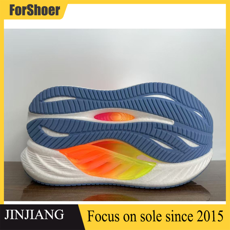 Hot Selling TPU Soles Anti Slip High Elasticity Rubber Soles Popcorn Sole