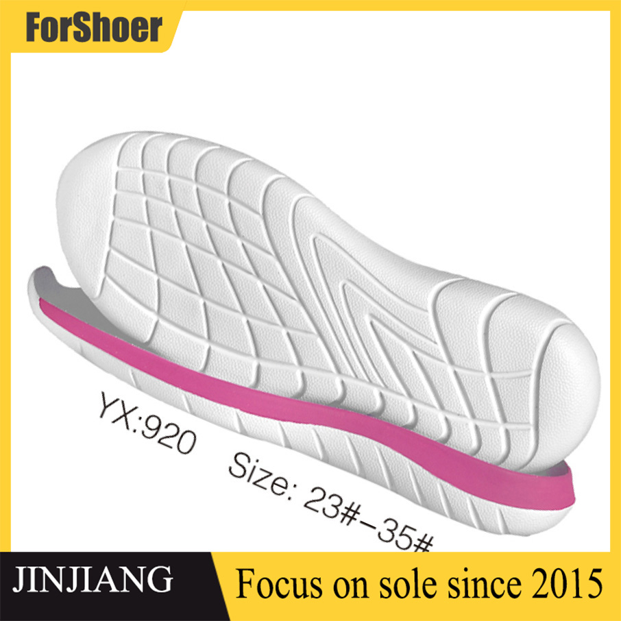 Wholesale Custom Design Eco-Friendly Kid EVA Rubber Sole Anti Slip Outdoor Shoes Outsole