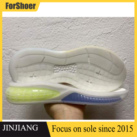 Wholesale Women's Sports Shoe Soles High Elastic Popcorn ETPU Sole Sneaker Soles