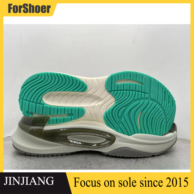 Factory Price Rubber Running Sport Shoes Sole High Elastic TPU Foam Athletic Outsole Custom Lightweight Soles