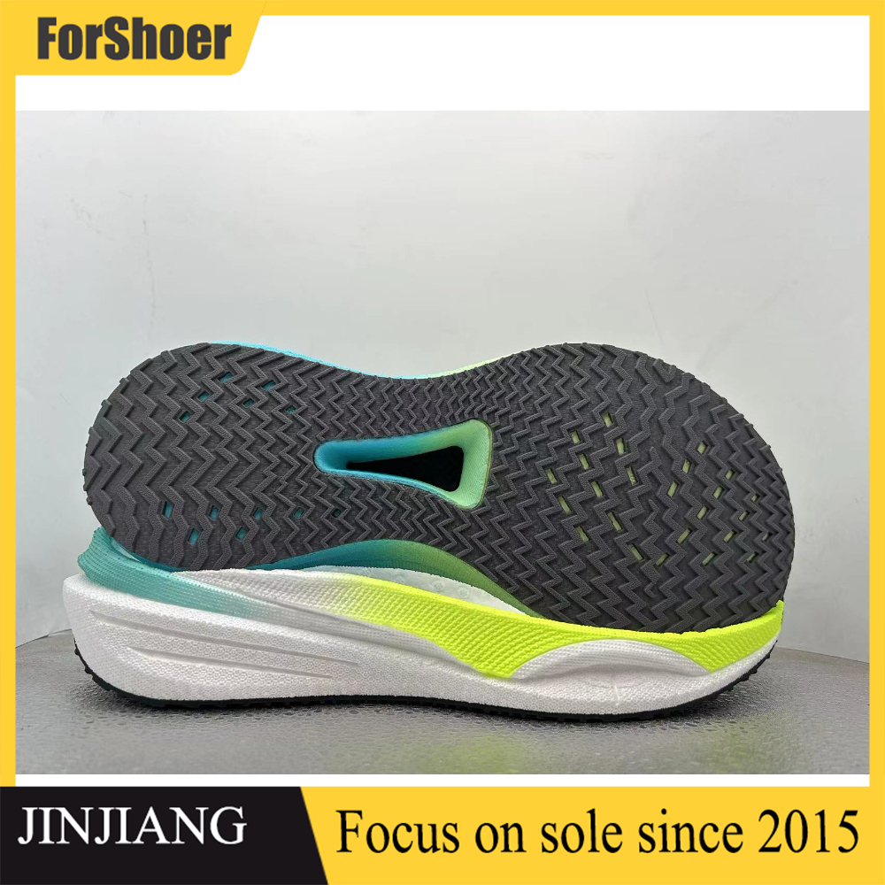 Factory Latest High Rebound Popcorn+TPU Sole Sneakers Sole Running Shoe Outsole