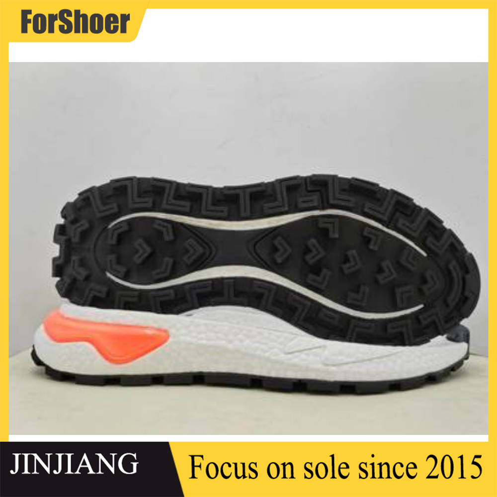 High Quality Outsole Suppliers Accept OEM Eva Tpu Popcorn Double Women Men Sport Shoe Soles