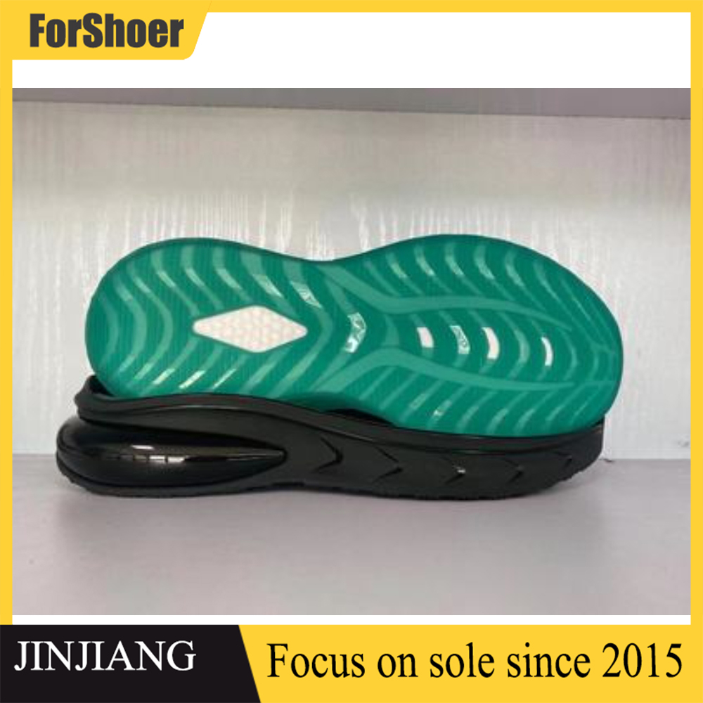 Fashion Men's Sports Shoes Sole Anti-slip ETPU Rubber Shoe Soles Shock Absorption Soles