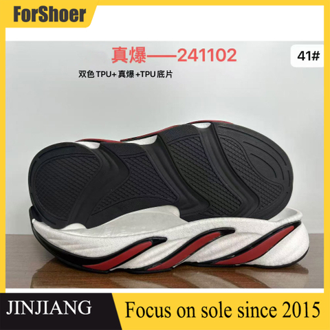High Quality Sports Running Shoe Outsole Lightweight Antiskid Popcorn Sneaker Soles for Shoe Making