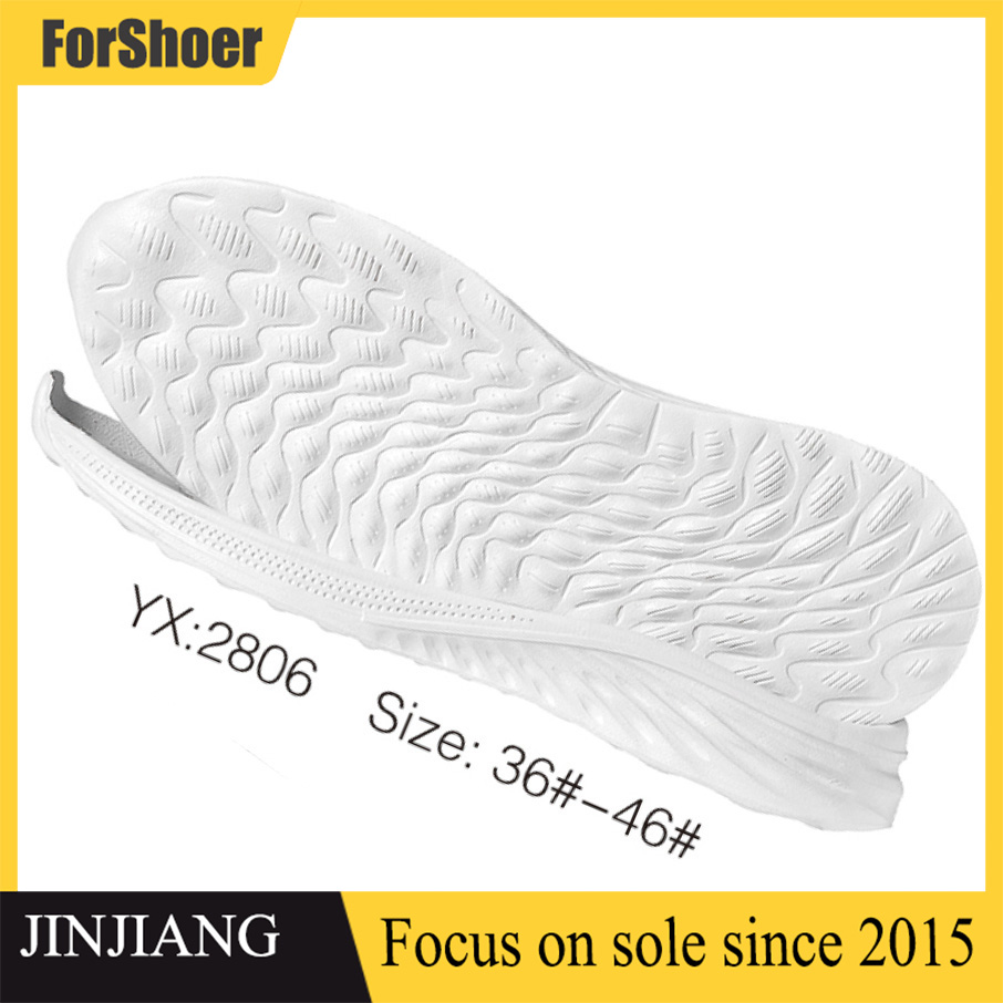 Manufacturer Hot Sale Non Slip Eva Rubber Material Outsoles Shoes Sole