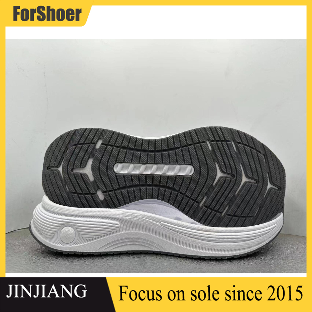 Factory Price Rubber Running Sport Shoes Sole High Elastic TPU Foam Athletic Outsole Custom Lightweight Soles