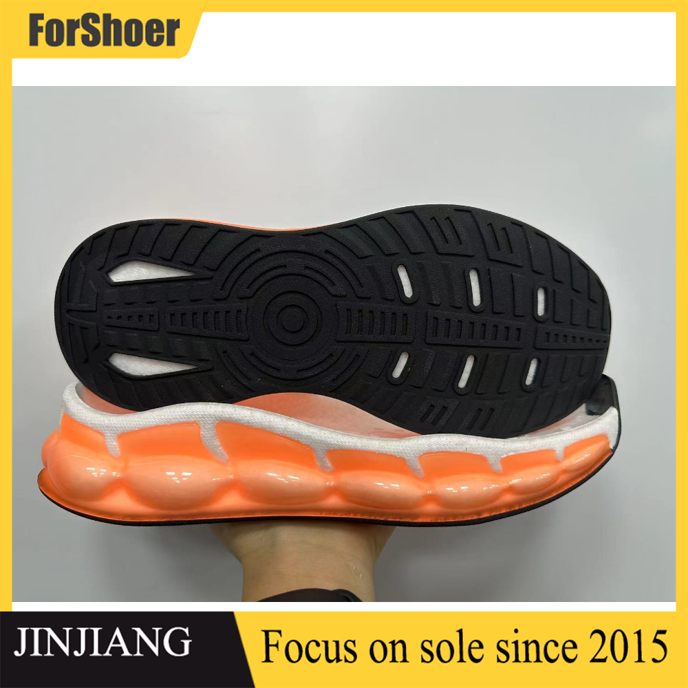Factory Manufacture Unisex Sneaker Sole Outsole Non-slip Wear-resistant Sports Running Popcorn Sole