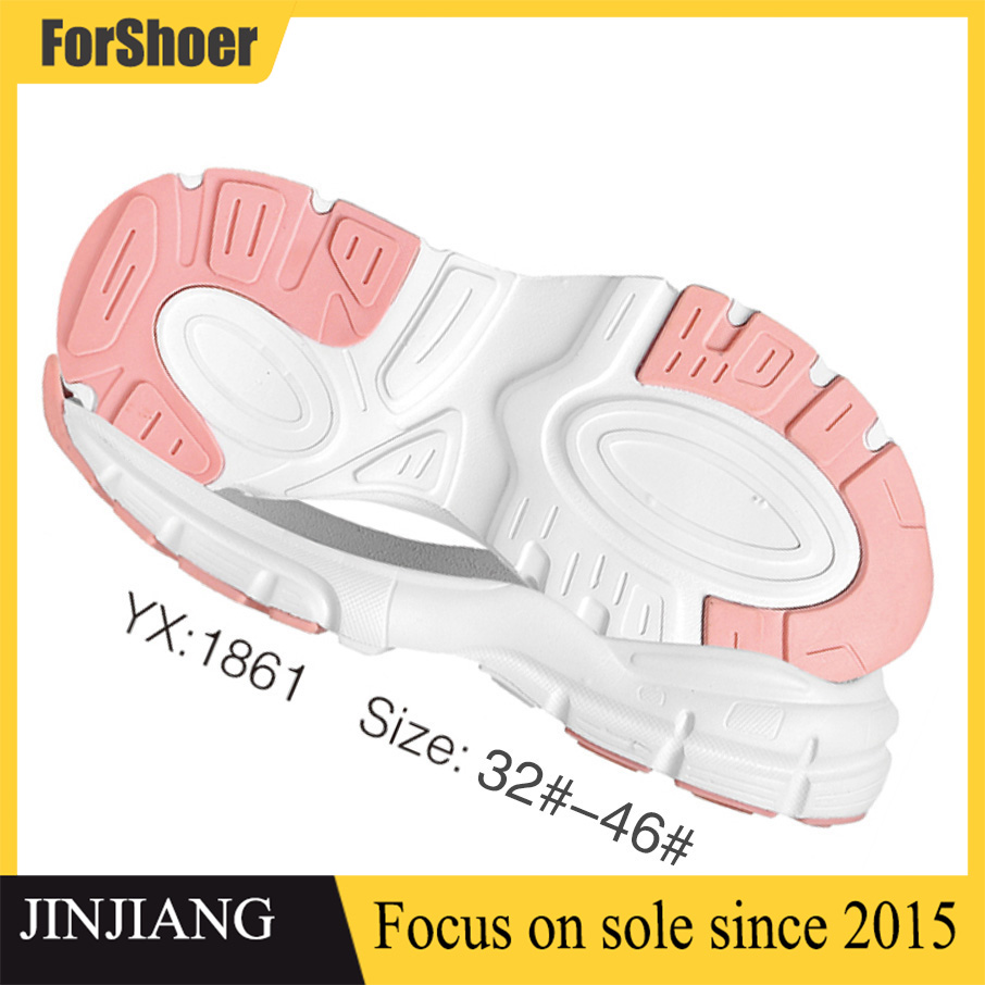 New Design Women Footwear Eva Outsole OEM Comfortable Light Weight Man Sneaker Sports Running Eva Sole
