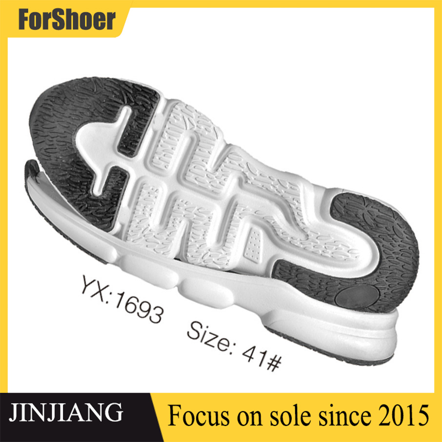 Wholesale Custom Lightweight EVA RB Sole Anti Slip Wear-resistant Sneakers Casual Shoe Sole