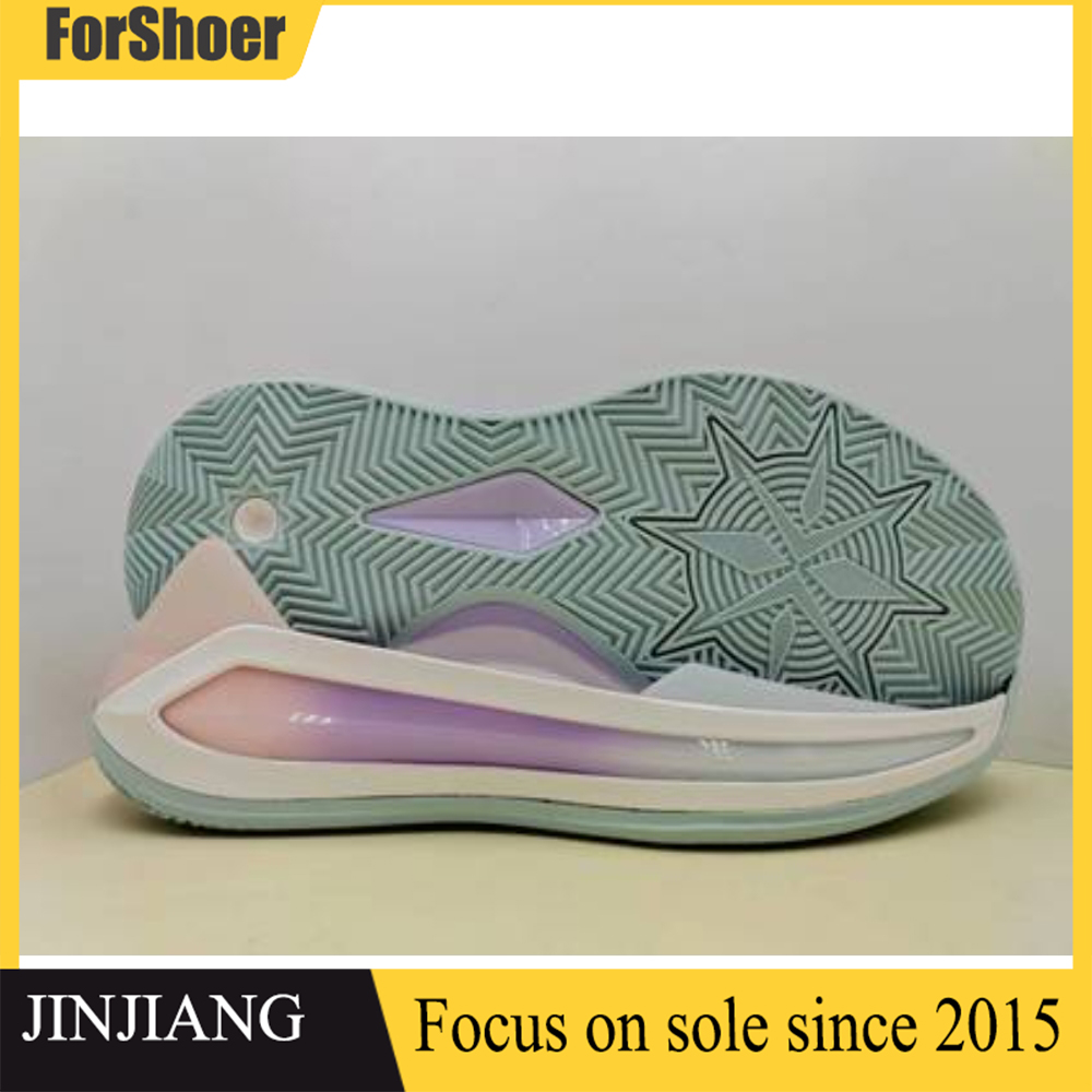 Factory Manufacturer Soft Basketball Shoe Soles Outsole Wear-resistant Custom Shoe Soles Sport Shoe
