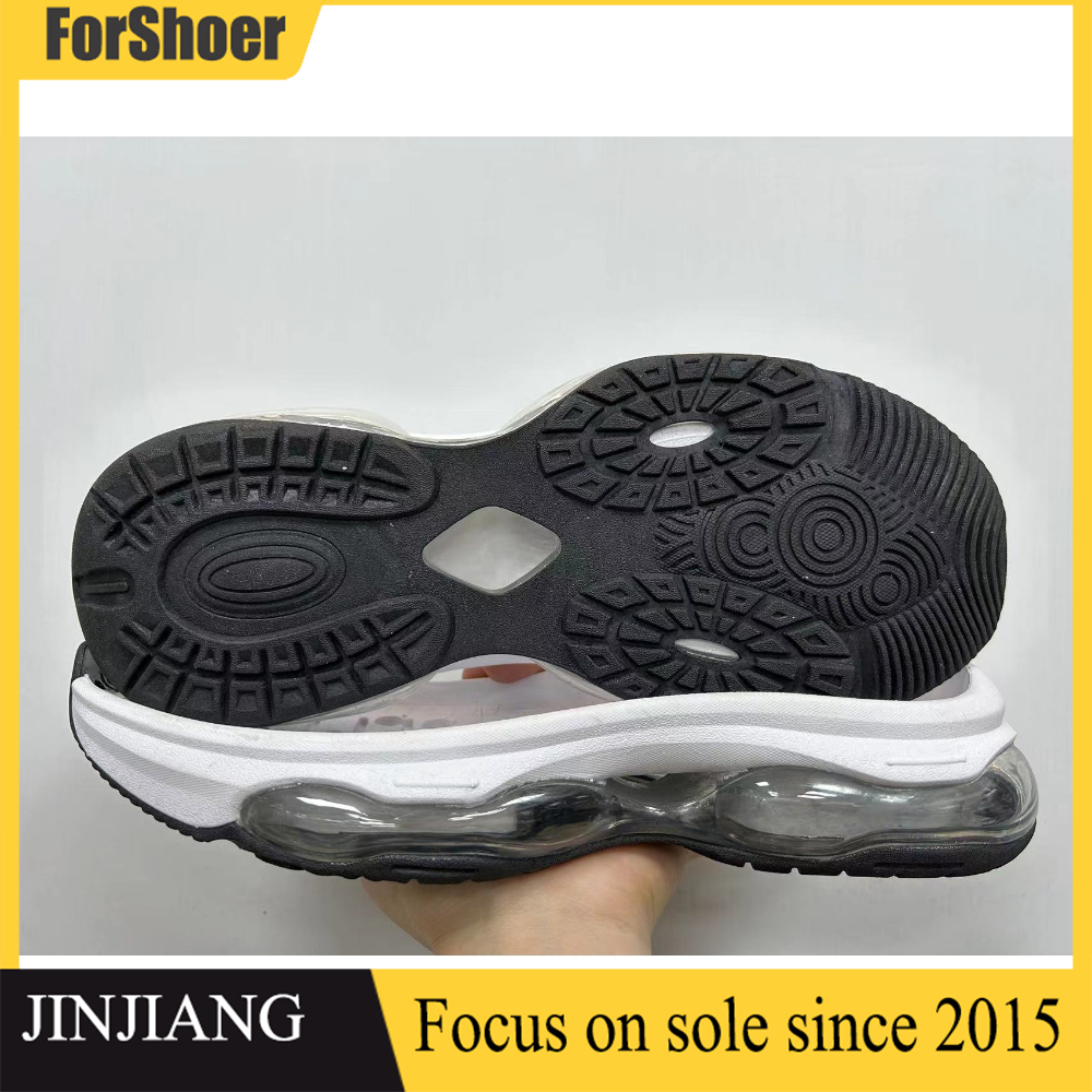 New Air Cushion Shoes Sole EVA+Rubber Running Shoes Outsoles Sports Soles