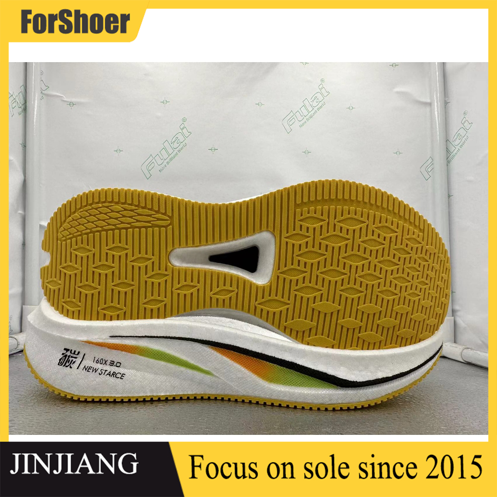 New Sport Technology Soft Outsole Popcorn-TPU-Rubber Material Outsole for Shoe