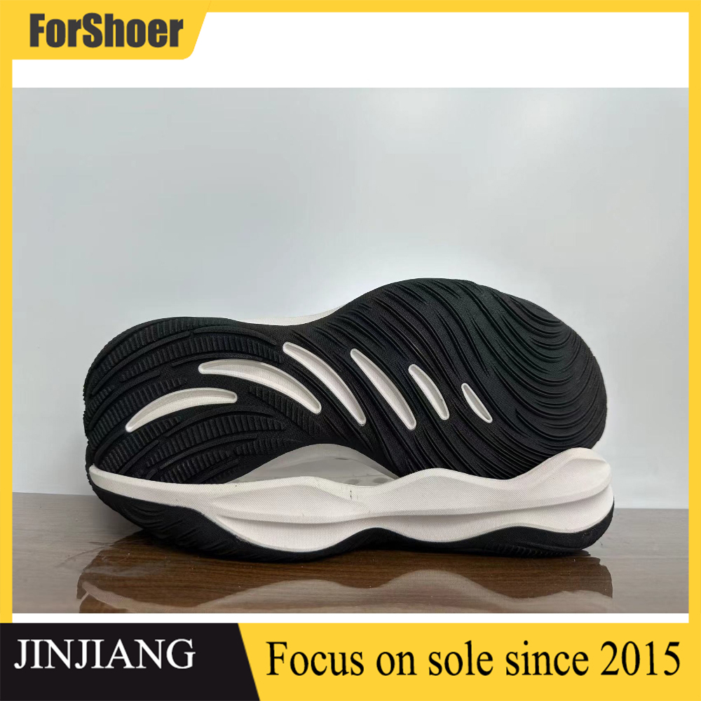 OEM Factory Best Selling MD Shoes Sole Double Color Footwear tpu Sport Outsole Making