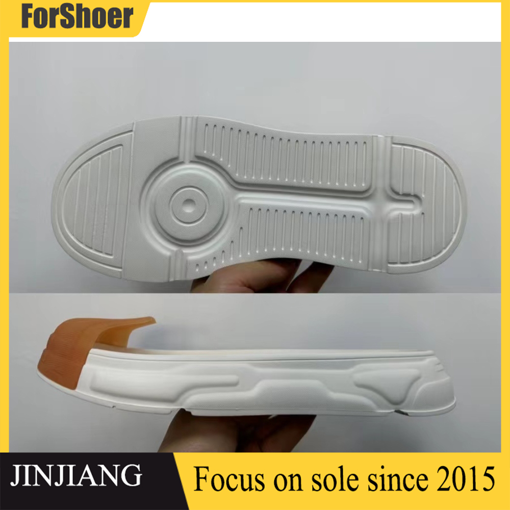 Unique Style Custom Double Colored EVA RUBBER Soles for Men and Women