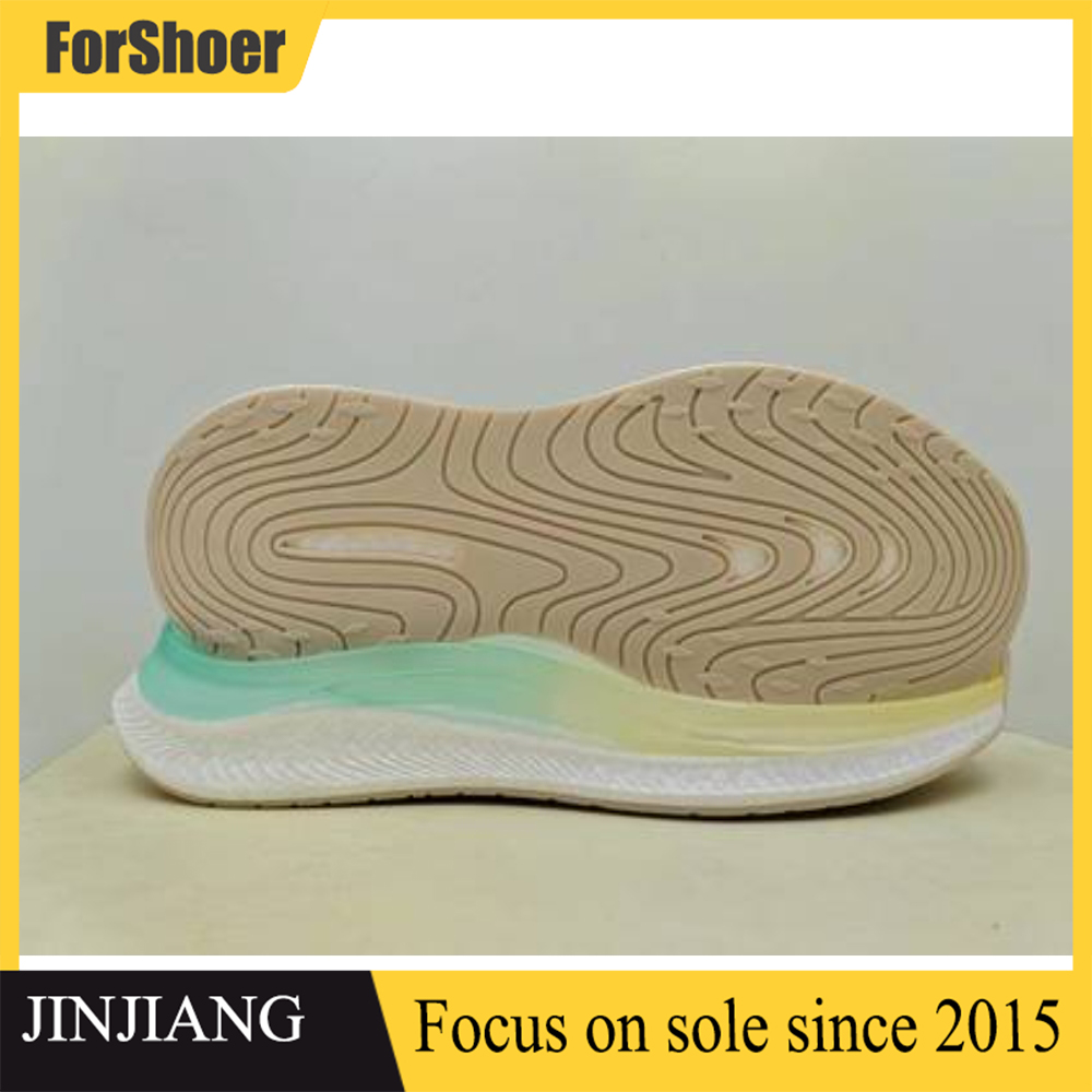 New Design Wholesale Custom Anti Slip Men's Women's Sneakers Sole ETPU Running Sports Sole