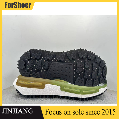 Factory Price Rubber Running Sport Shoes Sole High Elastic Outsole Custom Lightweight Soles