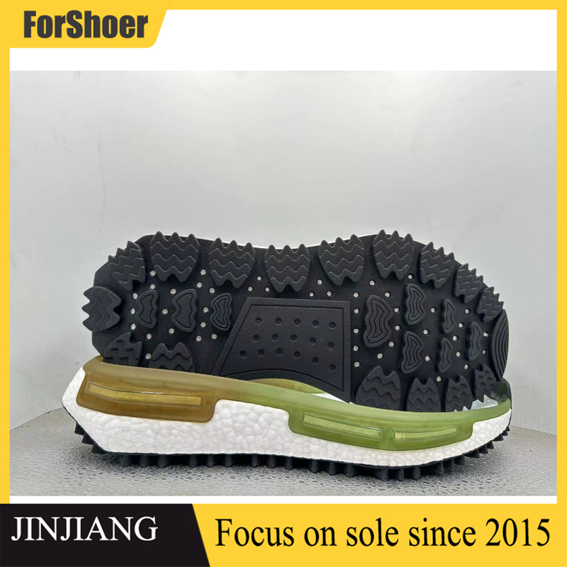 Factory Price Rubber Running Sport Shoes Sole High Elastic Outsole Custom Lightweight Soles