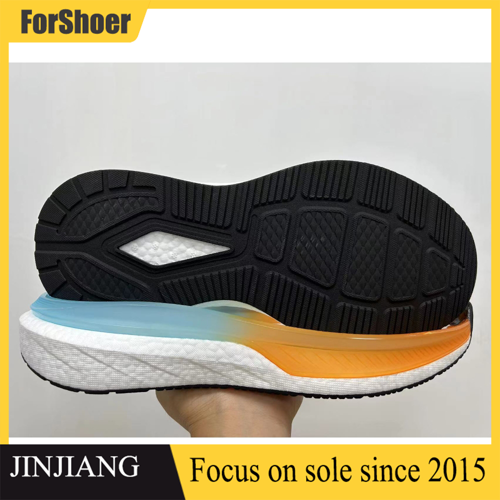 Wholesale EVA Sports Shoes Sole Running Outsole Flat Soles Customized Color EVA Sneaker Sole