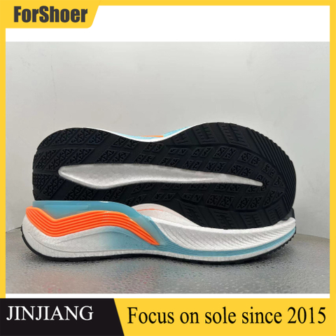 Popcorn Sole Customizable Recycled Durable Combination tpu Foam Sole for Sports Shoe Sole