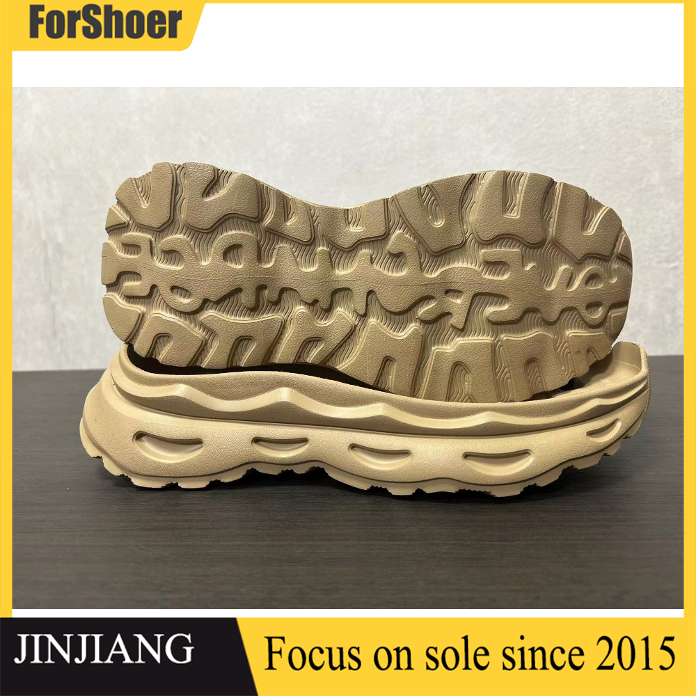 Factory High Elasticity Midsole Anti Slip Outsole Rubber Plastic Sole For Running Shoes