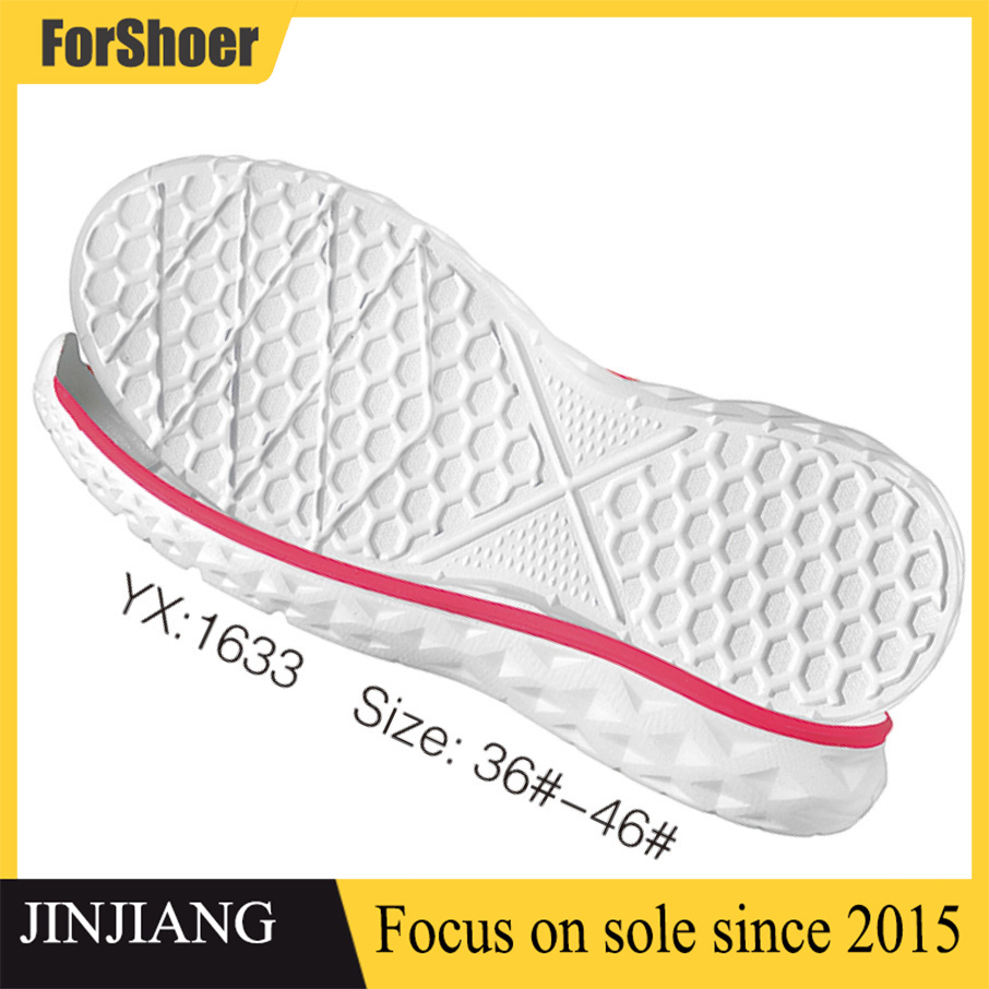 New Trendy Ladies Fashion Sneaker Sole Good Quality Sports Shoes Rubber EVA Sole