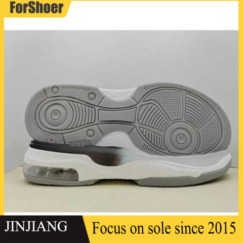 Air Cushion Sole Customized Men's Cushioned Elastic Sports Running Shoes Sole