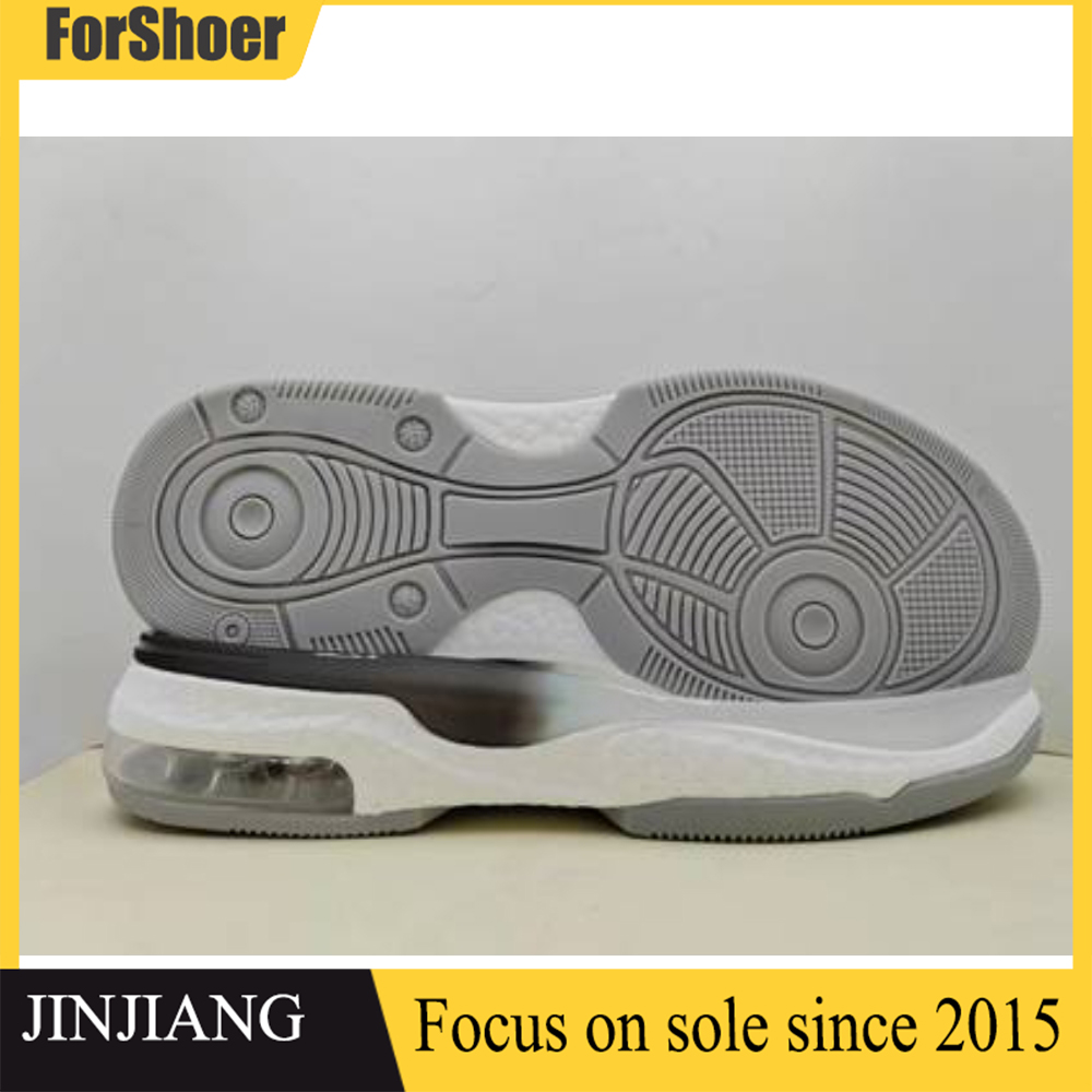 Air Cushion Sole Customized Men's Cushioned Elastic Sports Running Shoes Sole