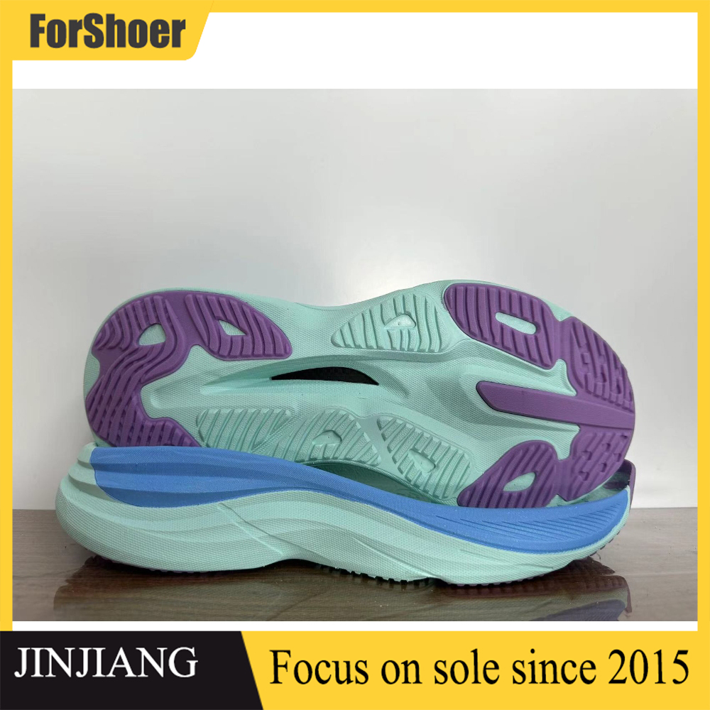 Wholesale Customized Breathable Non-slip Sneakers TPU Sole High Elastic Men's Casual Sole