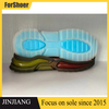 Wholesales High Elastic Lightweight Transparent Containing Particles Men TPU Sole