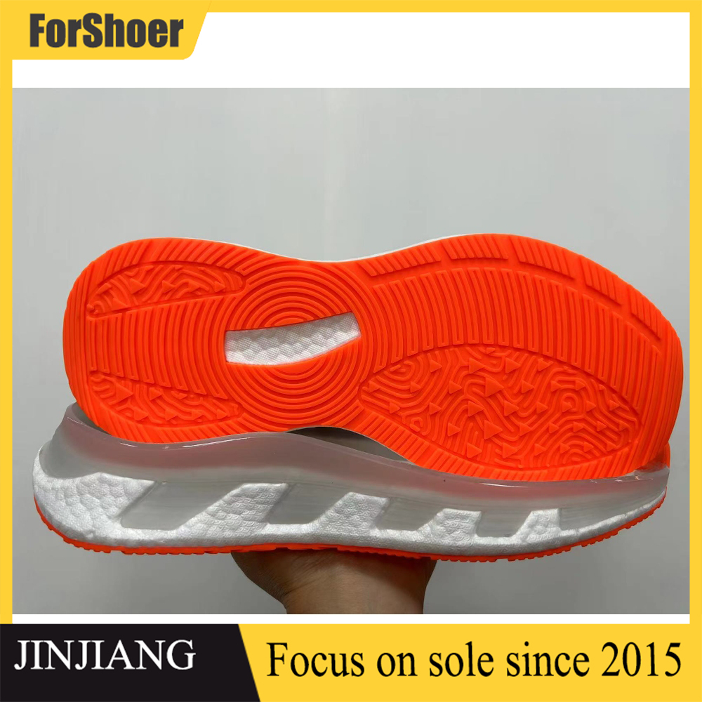  Men's Sports Shoes Sole Anti-slip Rubber Shoe Soles Shock Absorption Popcorn Soles