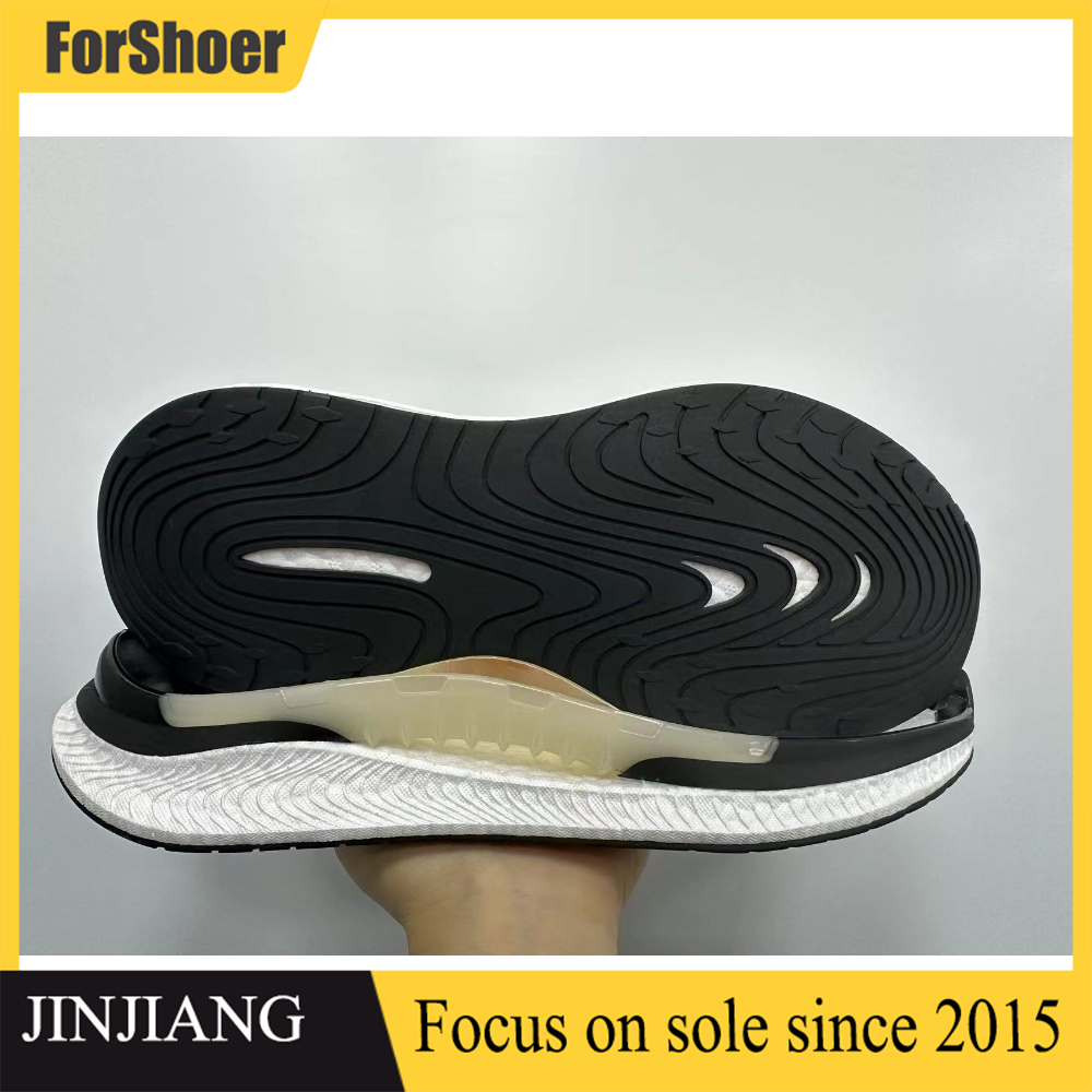 Luminous EVA TPU sole new fashion casual shoe sole popcorn shoe sole for man