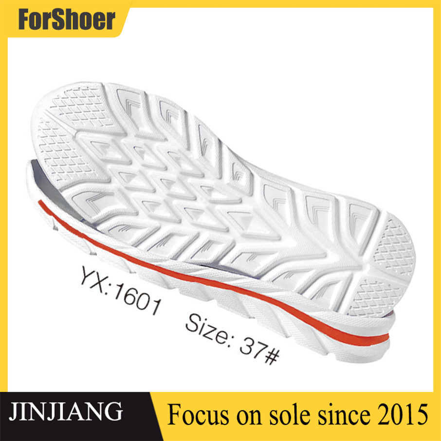 High Quality Soles Fashion Design Shockproof Unisex EVA White Sneaker Outsole