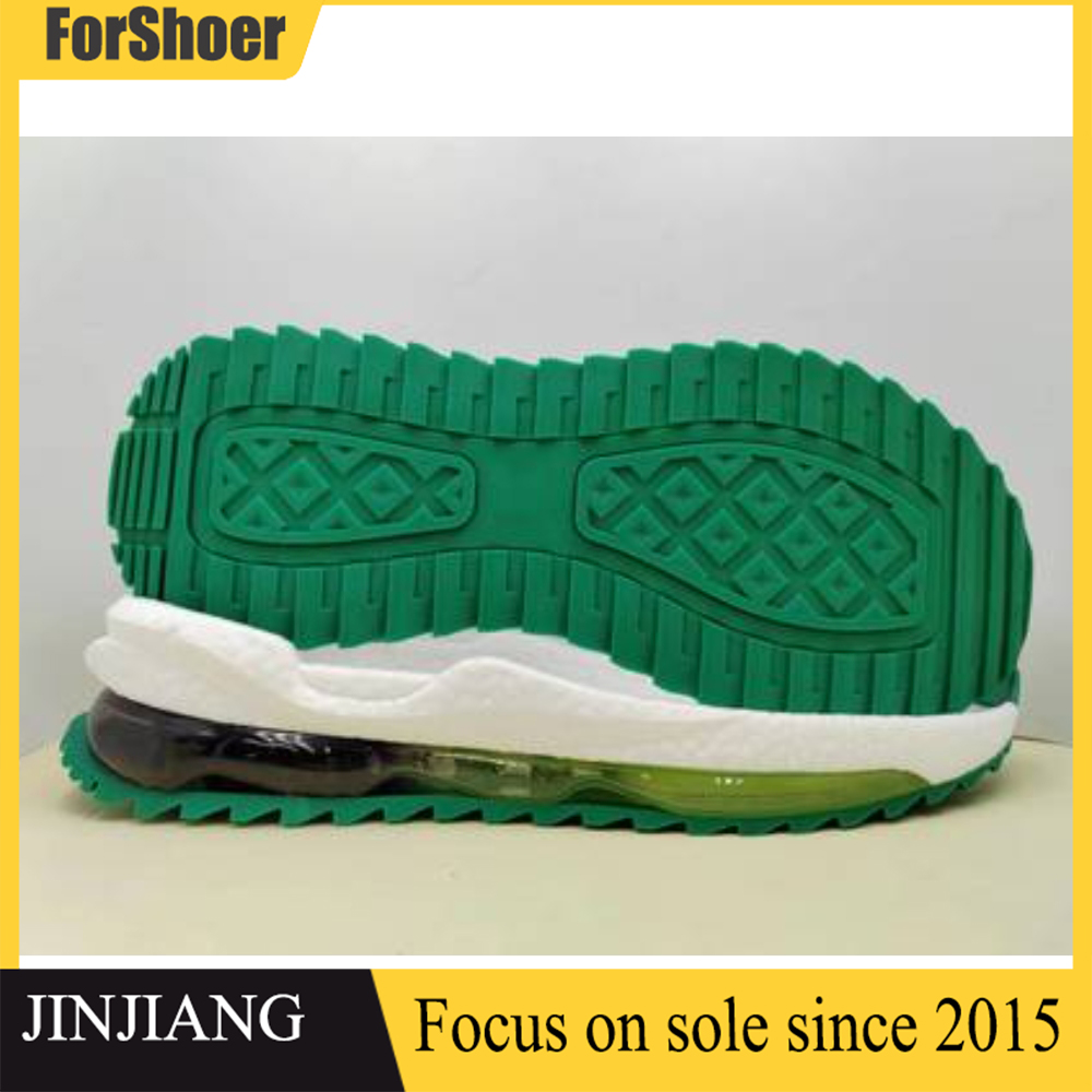 Air Cushion Sole Customized Men's Cushioned Elastic Sports Running Shoes Sole