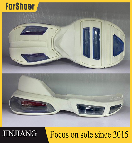 New Air Cushion Shoes Sole EVA+Rubber Running Shoes Outsoles Sports Soles