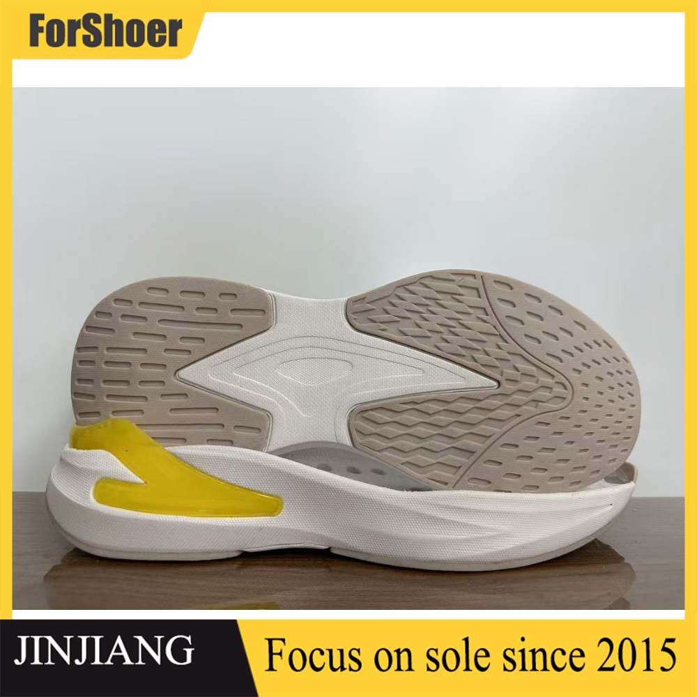 TPU Material for Wholesale High Elastic Men purple MD Foam Sole Shoes Outsole