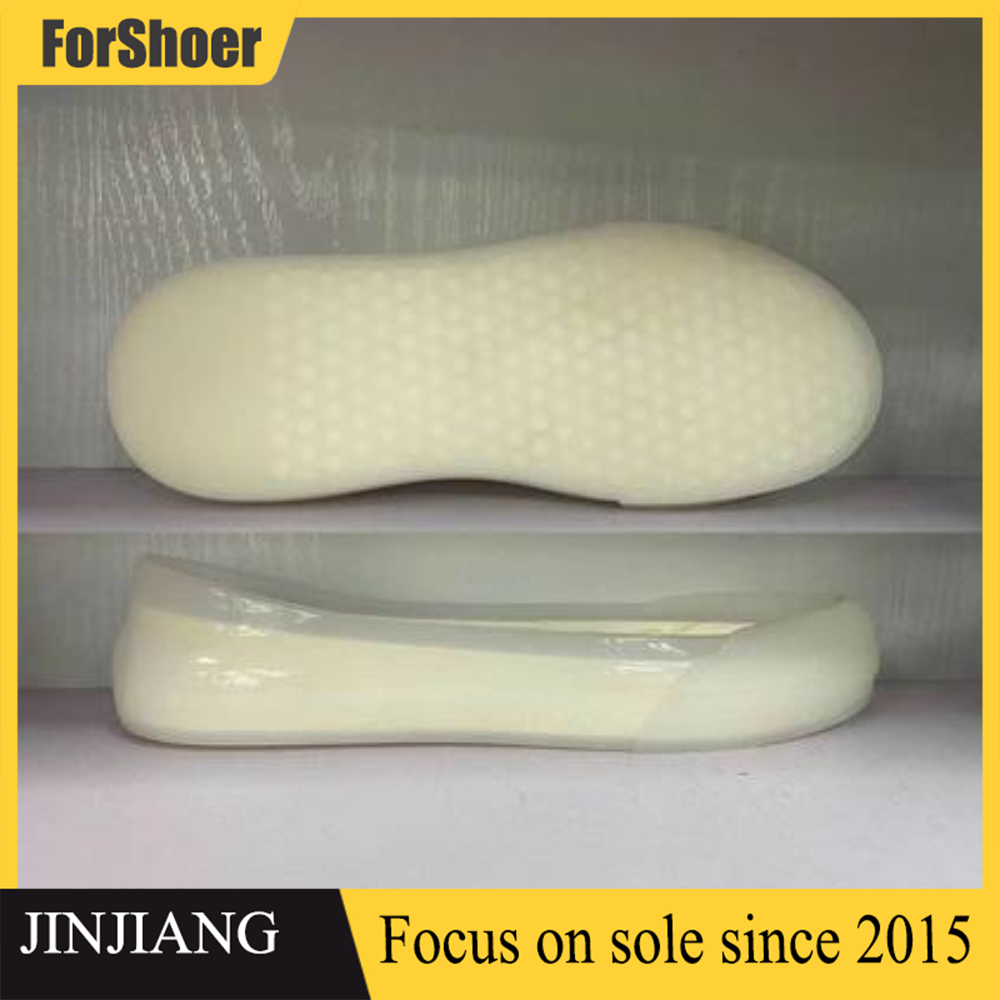 New Foam EVA +TPU Men Clear Transparent Outsole Platform Chunky Sole