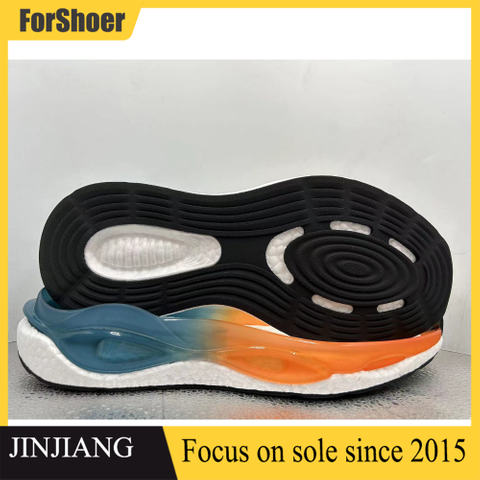 Luminous EVA TPU sole new fashion casual shoe sole popcorn shoe sole for man