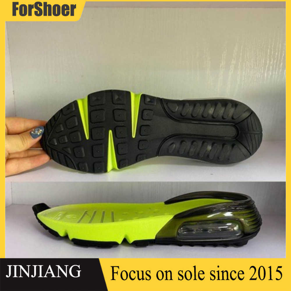 Unisex Casual Outdoor Sports Footwear EVA Outsole High Elastic Sneaker Air Cushion Sole