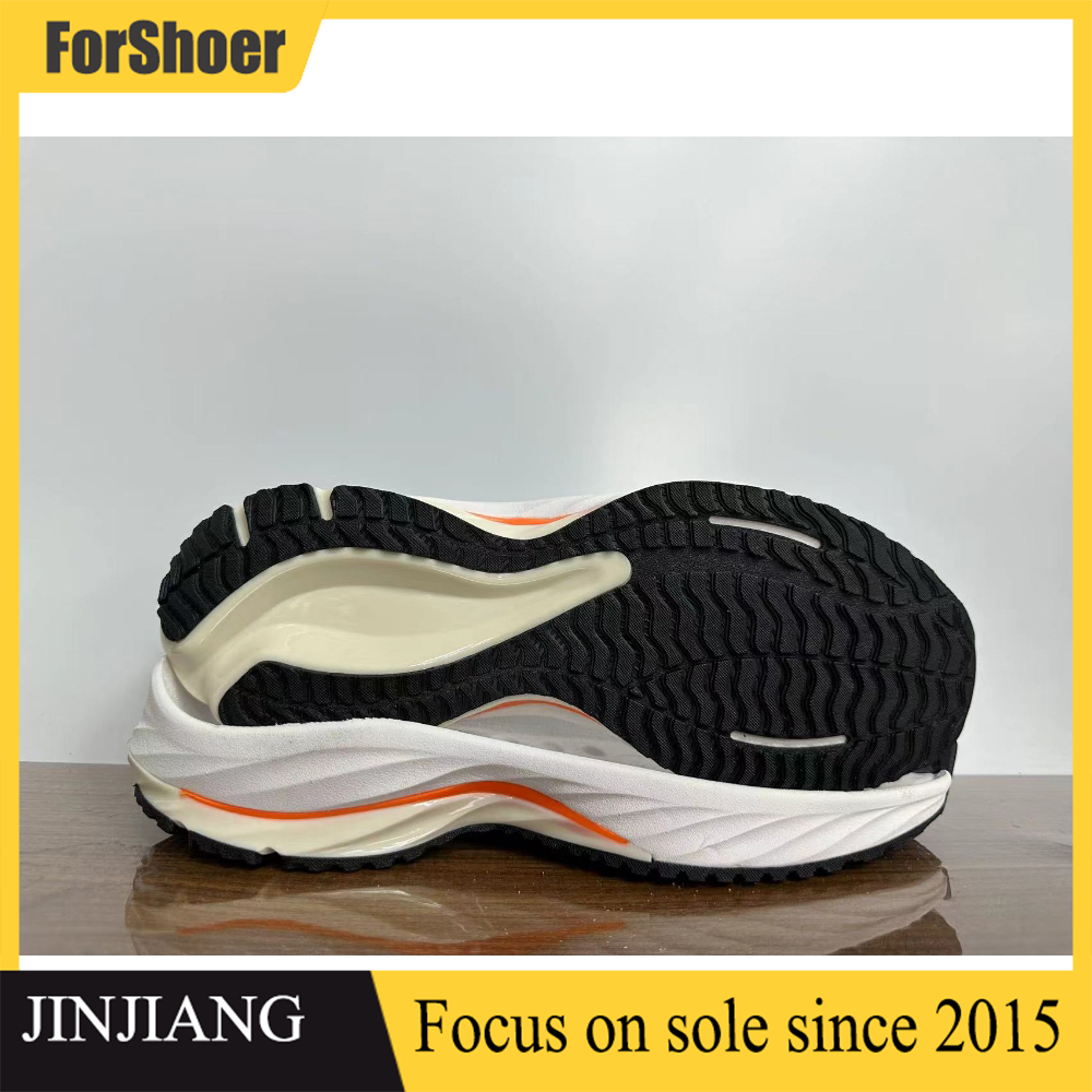 OEM Factory Best Selling MD Shoes Sole Double Color Footwear tpu Sport Outsole Making