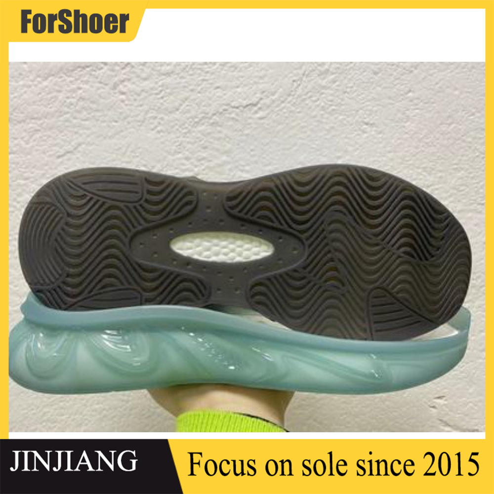 Hot Sale Anti Slip Wear Resistant Men's Sneakers ETPU Outsole Wholesale Custom Running Shoes Sneaker Sole
