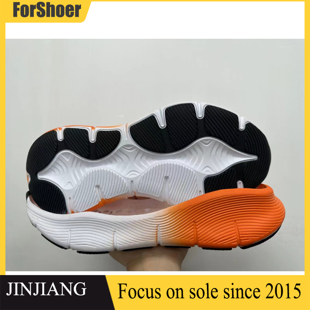 Custom Molded EVA sole with slip-resistant rubber bottom Casual sneakers sole