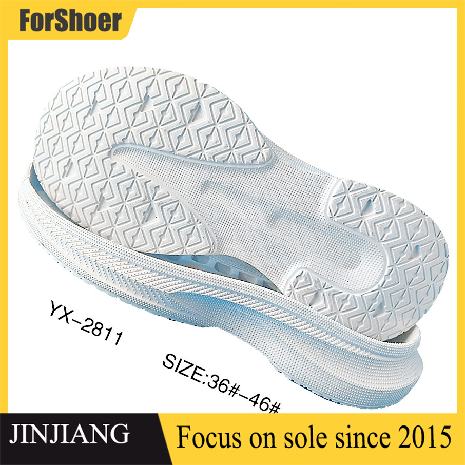 Manufacturer New Fashionable Soft Comfortable EVA Rubber Shoe Soles